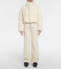 Cordova Kozzy cropped wool-blend puffer jacket