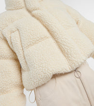 Cordova Kozzy cropped wool-blend puffer jacket