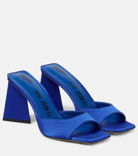 The Attico Mini Devon 85 satin mules - Attico Mini Devon 85 缎面穆勒鞋
