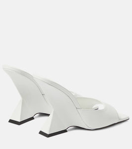 The Attico Cheope 105 leather mules