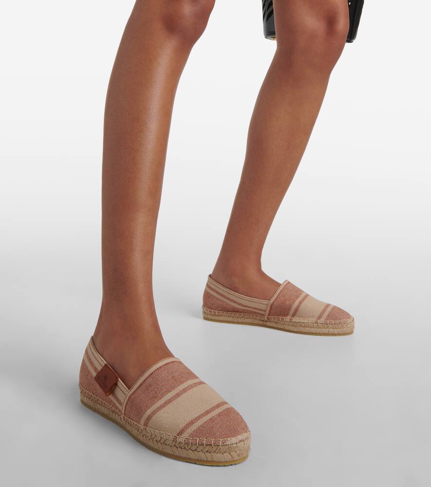 Etro Striped espadrilles