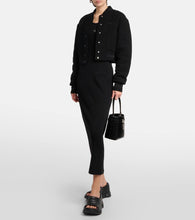 Givenchy Ribbed-knit cotton jersey maxi dress