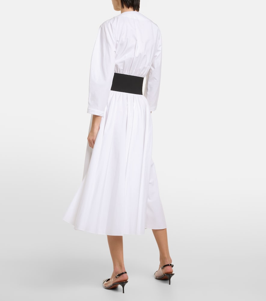 Alaia Cotton midi dress