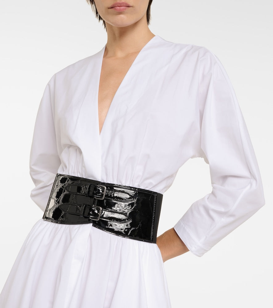 Alaia Cotton midi dress