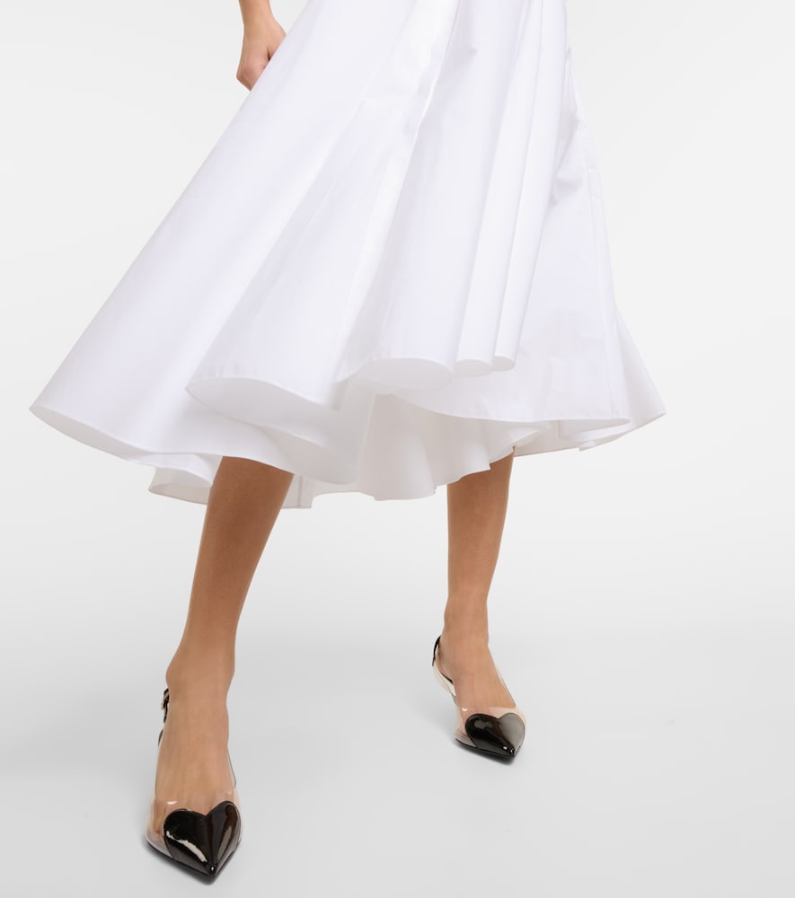 Alaia Cotton midi dress