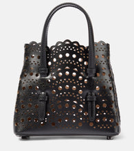 Alaia Mina 16 Vienne Wave leather tote bag. Shop Alaia Top-Handle Bags for women now.