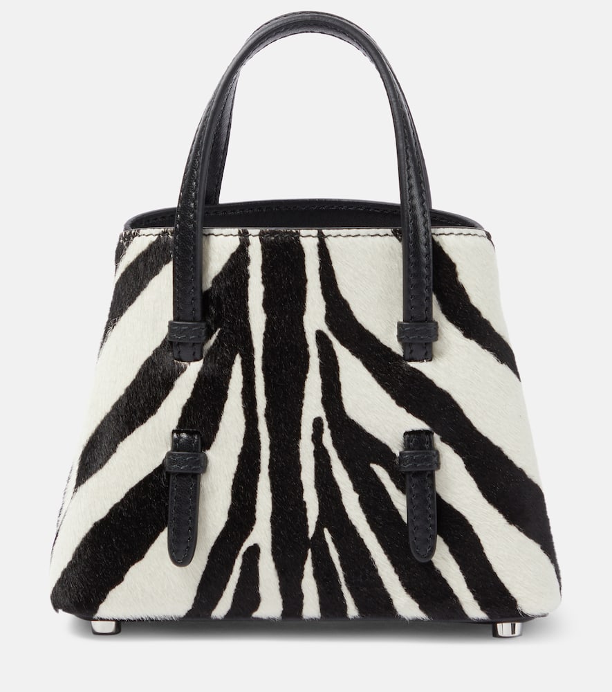 Alaia Mina 16 micro calf hair tote bag. Shop Alaia Top-Handle Bags for women now.