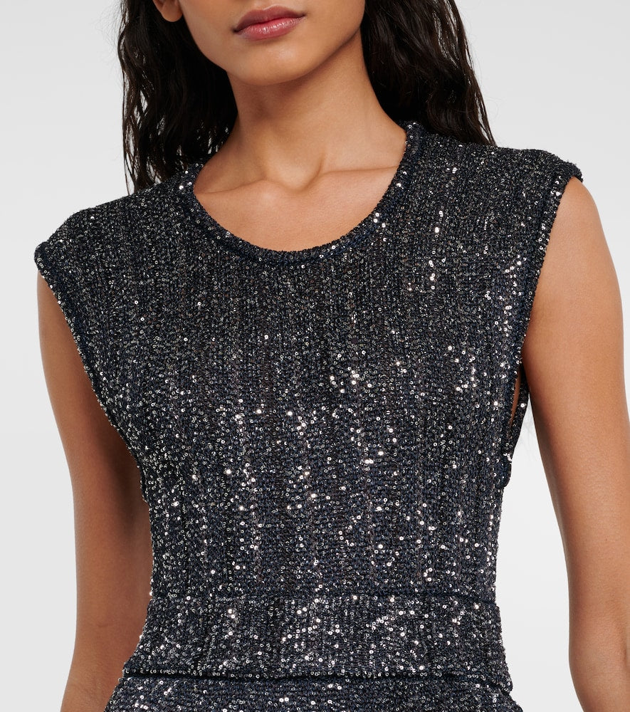 Alaia Sequined minidress