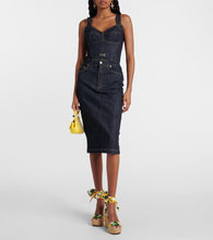 Dolce&Gabbana Floral satin wedge espadrilles