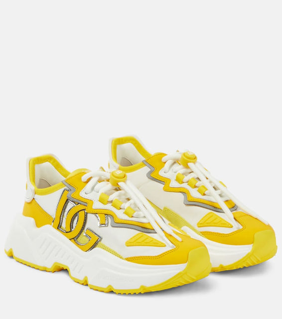 Dolce&Gabbana Daymaster leather-trimmed sneakers