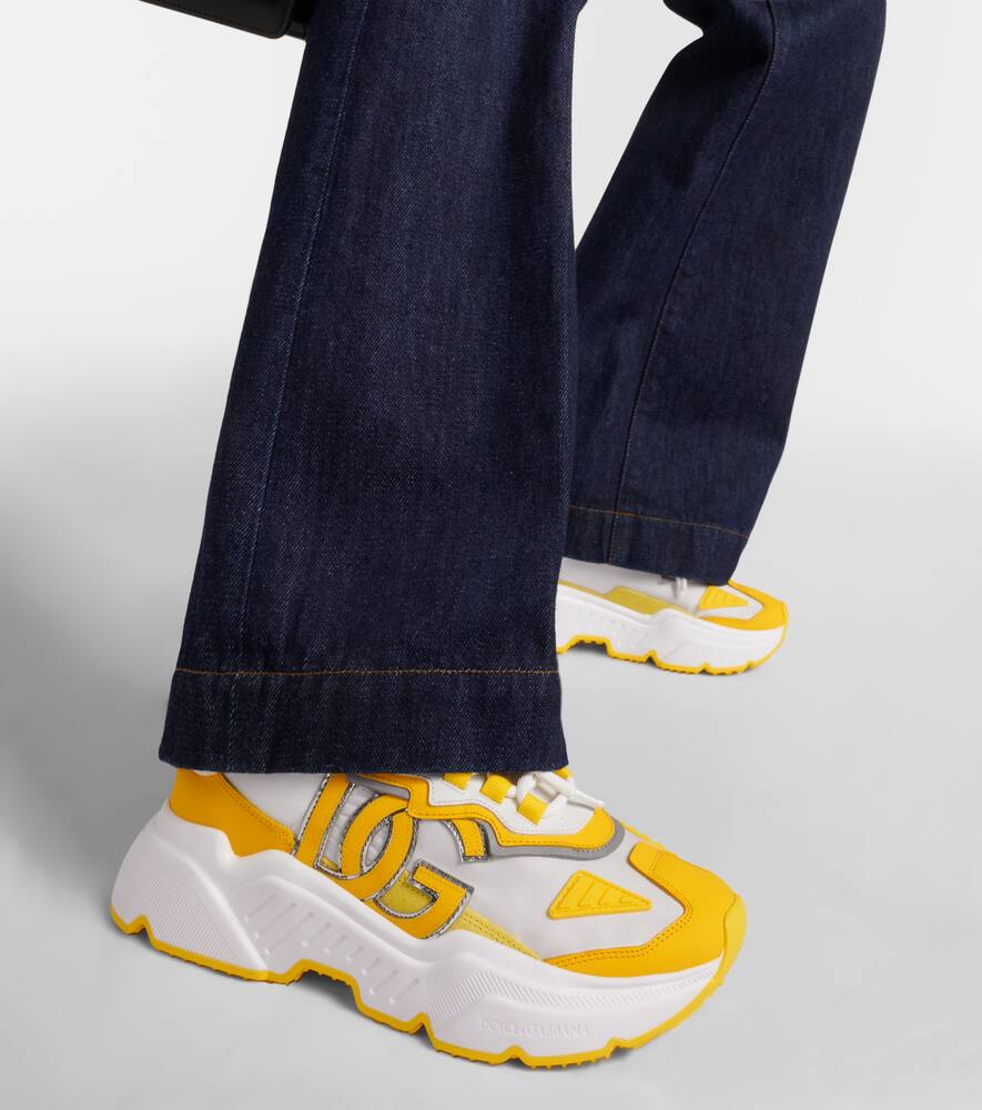 Dolce&Gabbana Daymaster leather-trimmed sneakers