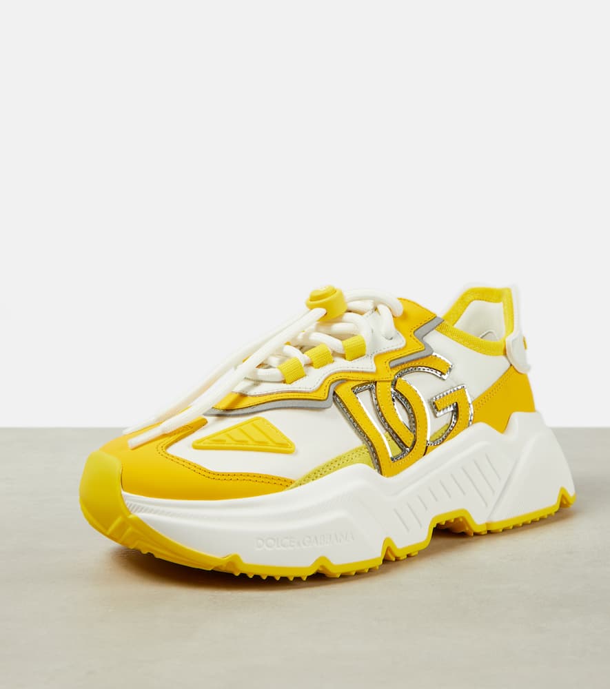 Dolce&Gabbana Daymaster leather-trimmed sneakers