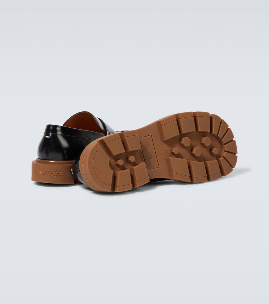 Maison Margiela Ivy leather penny loafers