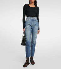 Alaia Fishnet leather-trimmed ankle boots