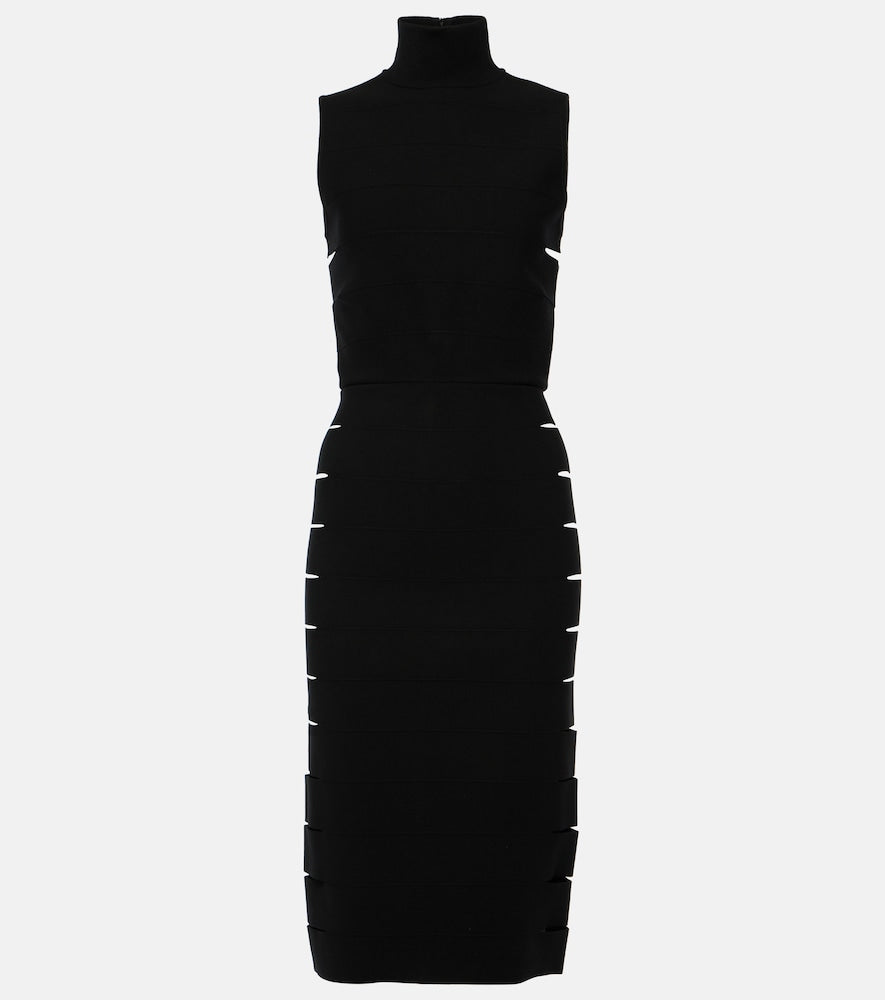 Alaia Cutout midi dress. Alaia 镂空中长连衣裙