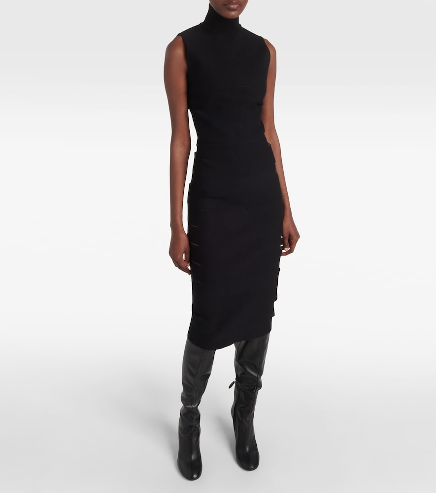 Alaia Cutout midi dress