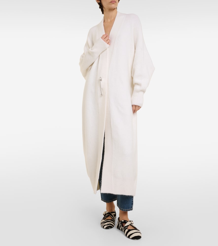 Alaia Alpaca-blend sweater dress