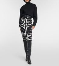 Alaia Leather knee-high boots