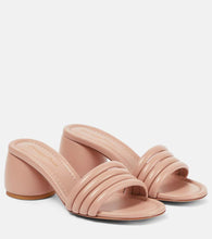 Gianvito Rossi Malou 60 leather mules