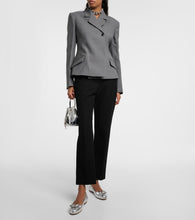 Ferragamo Vara metallic leather ballet flats