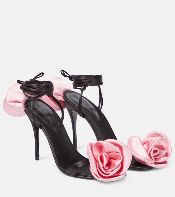 Magda Butrym Floral-appliqu√É¬© sandals