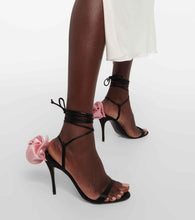 Magda Butrym Floral-appliqu√É¬© sandals