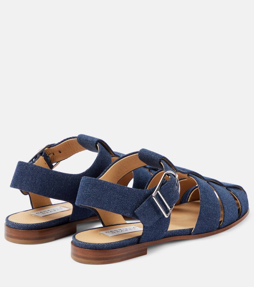 Gabriela Hearst Lynn denim sandals