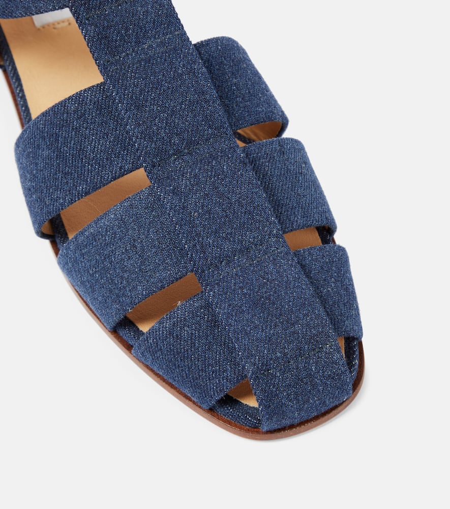 Gabriela Hearst Lynn denim sandals