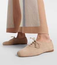 Gabriela Hearst Maya leather lace-up flats