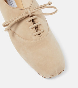 Gabriela Hearst Maya leather lace-up flats