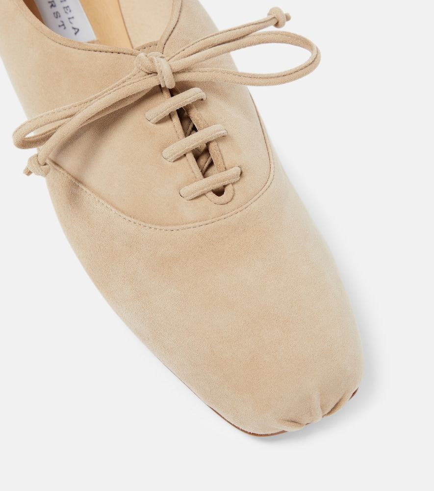 Gabriela Hearst Maya leather lace-up flats