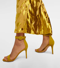 Gianvito Rossi Portofino 85 suede sandals