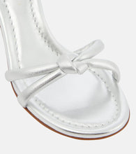 Gianvito Rossi Cassis metallic leather sandals