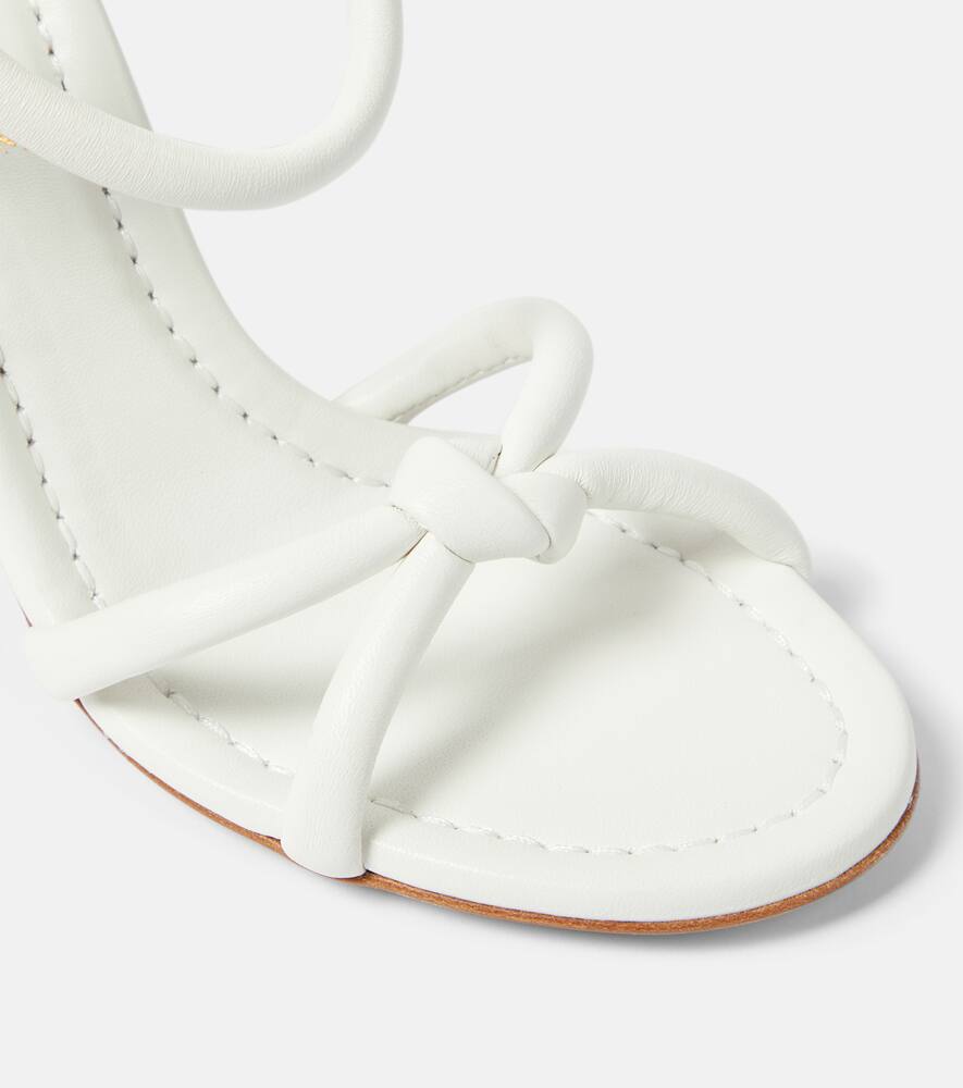 Gianvito Rossi Cassis 95 leather sandals