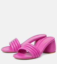 Gianvito Rossi Malou leather mules