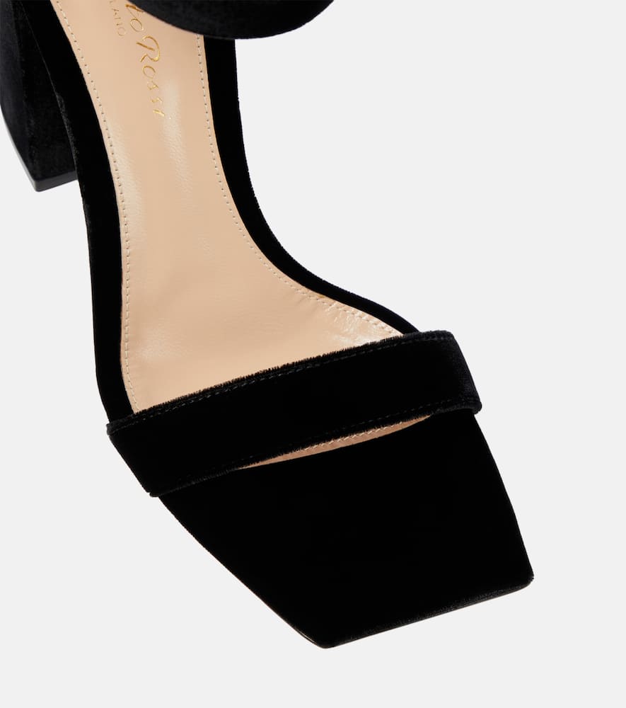 Gianvito Rossi Wondy velvet sandals