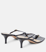 Gianvito Rossi Patent leather thong sandals