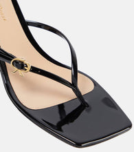 Gianvito Rossi Patent leather thong sandals