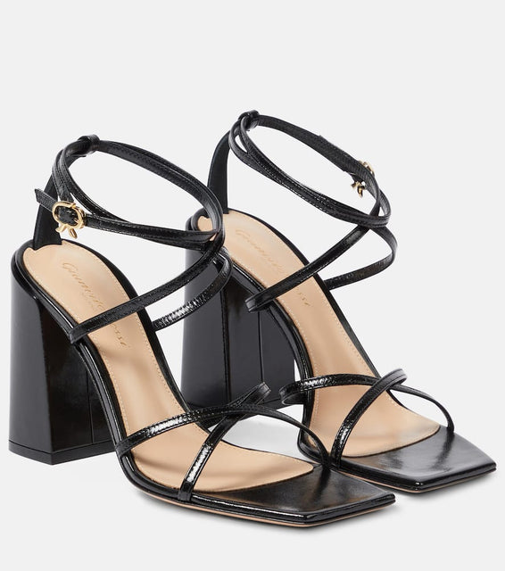 Gianvito Rossi Nuit leather sandals