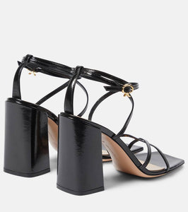 Gianvito Rossi Nuit leather sandals