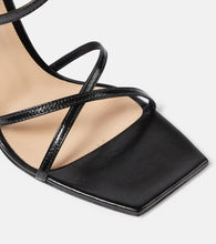 Gianvito Rossi Nuit leather sandals