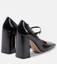 Gianvito Rossi Freeda leather Mary Jane pumps