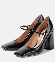 Gianvito Rossi Freeda leather Mary Jane pumps
