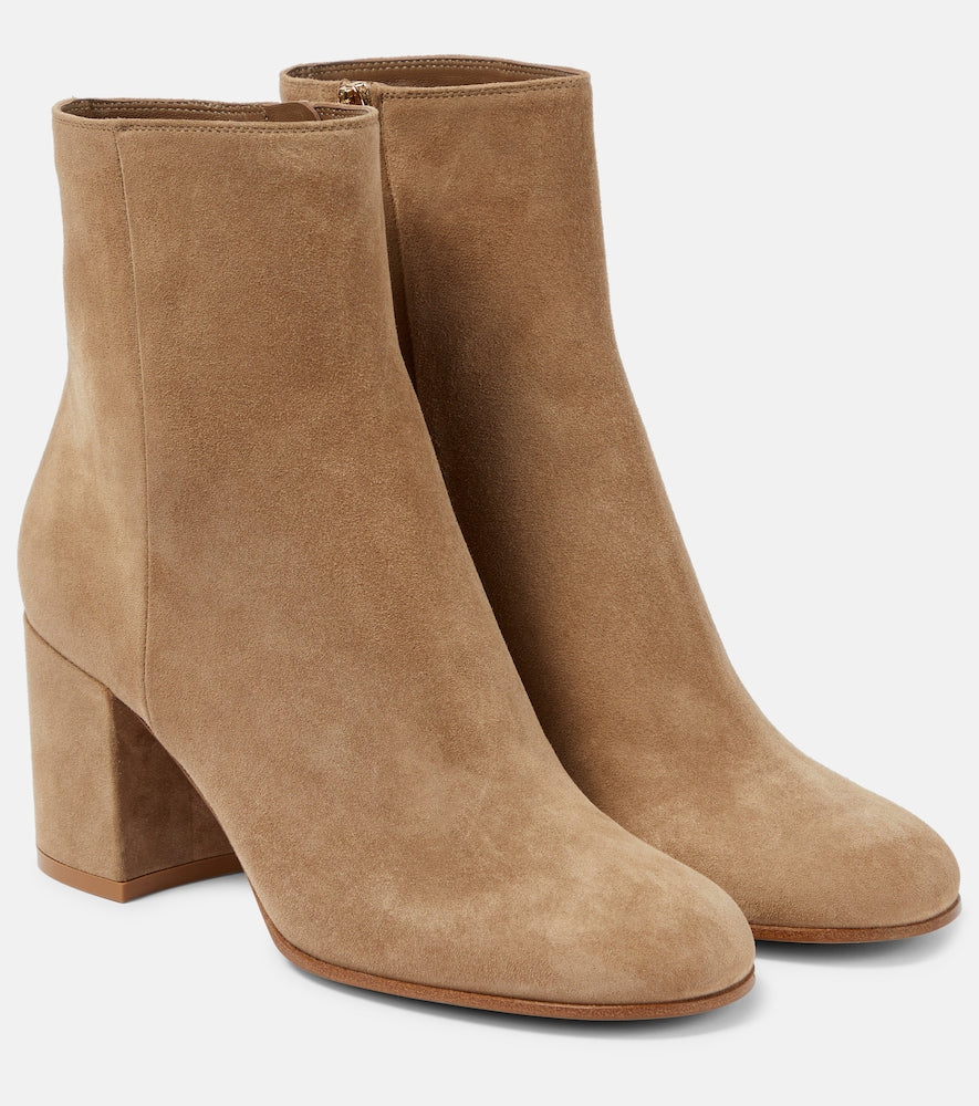 Gianvito Rossi Joelle suede ankle boots - Gianvito Rossi Joelle 绒面革踝靴