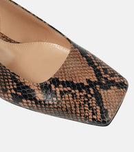Gianvito Rossi Borneo leather slingback pumps