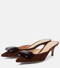 Gianvito Rossi Jaipur suede mules