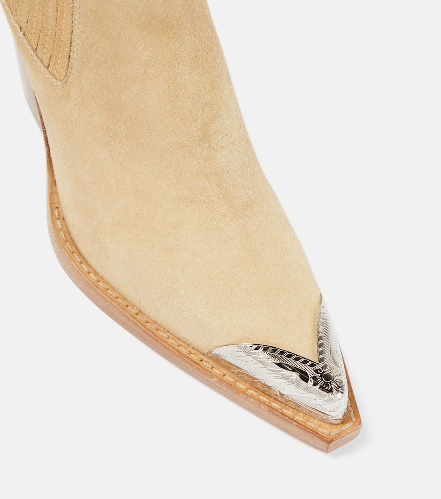 Paris Texas Dallas suede ankle boots