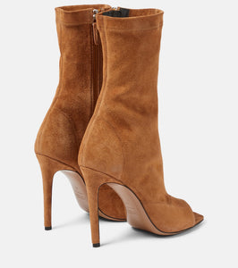 Paris Texas Amanda suede ankle boots