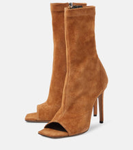 Paris Texas Amanda suede ankle boots