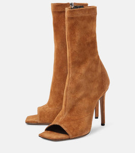 Paris Texas Amanda suede ankle boots